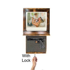 Picture Frame Western Finish With Lock